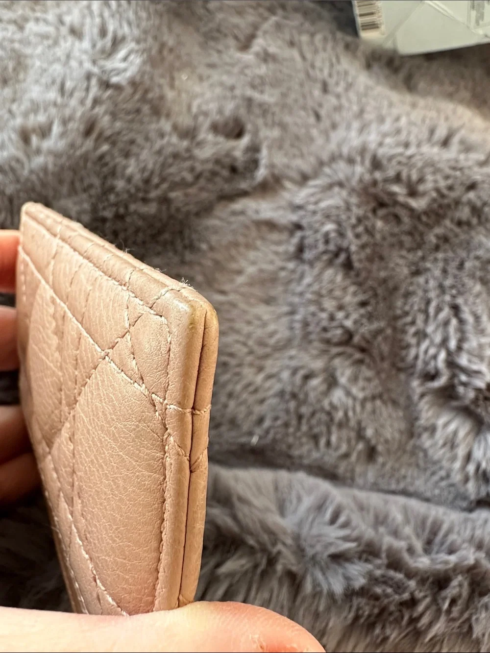 DIOR Pink Card Holder